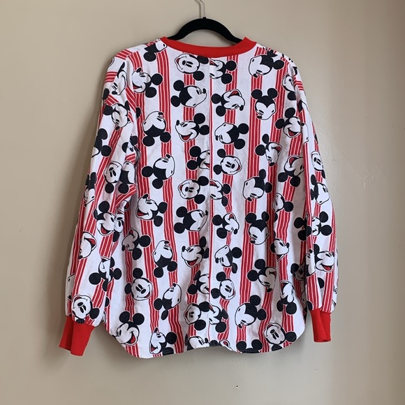 Disney Mickey Mouse Face Pullover shirt cotton vintage 90’s top - Picture 6 of 8